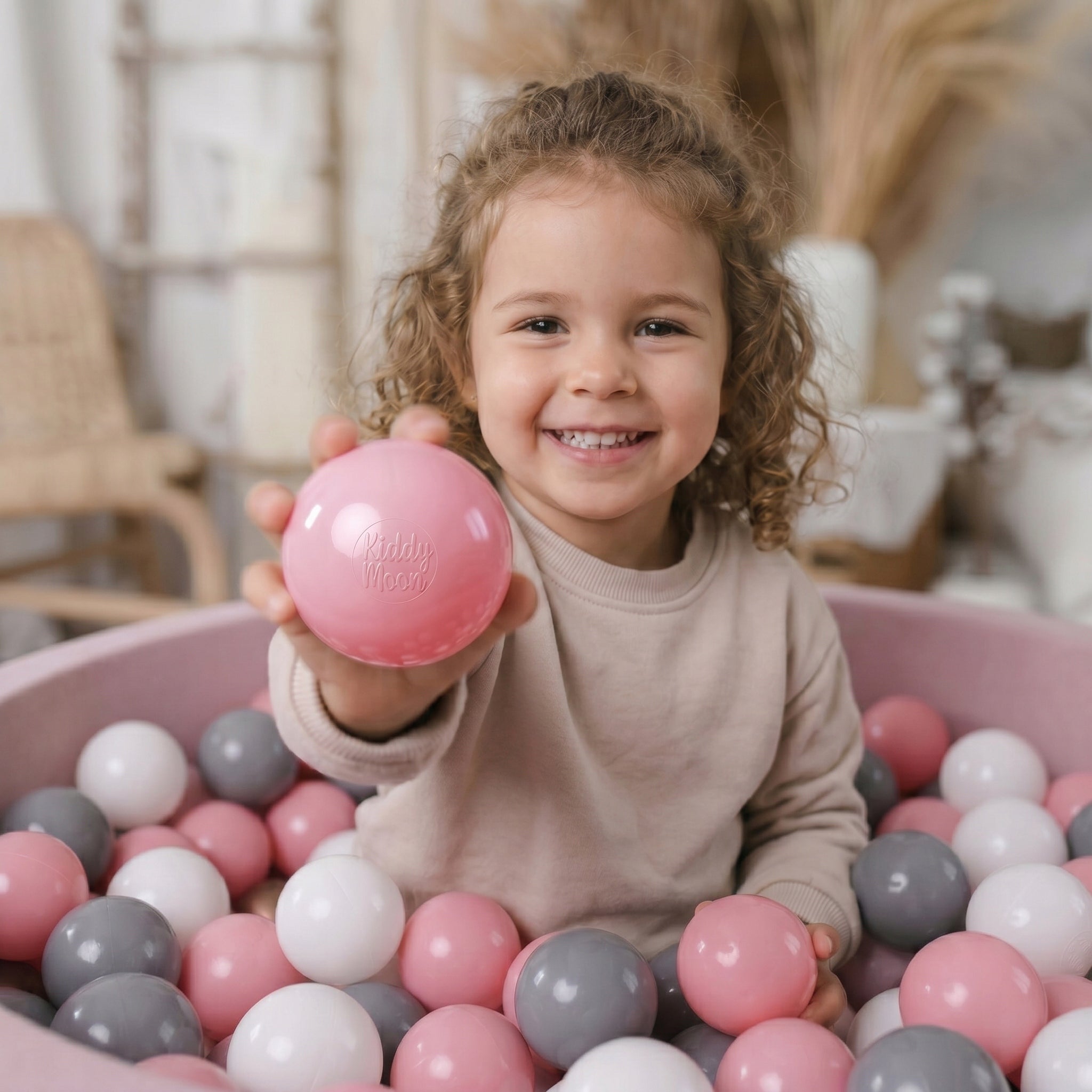 DRY POOL with balls 90x30cm 200 balls For Children's Room Polish BPA-free Brand Selonis