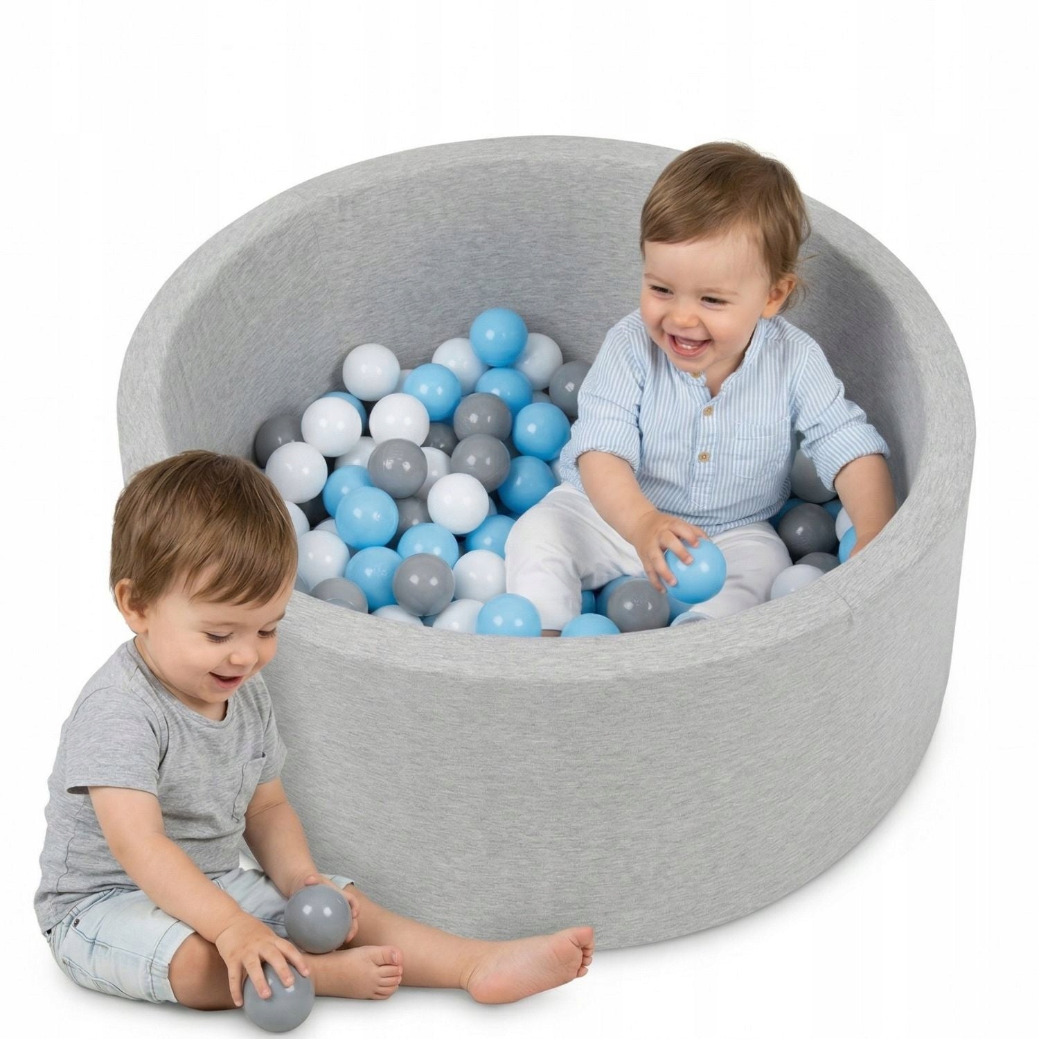 DRY POOL with balls FOR CHILDREN 150 BALLS SELONIS 70x30