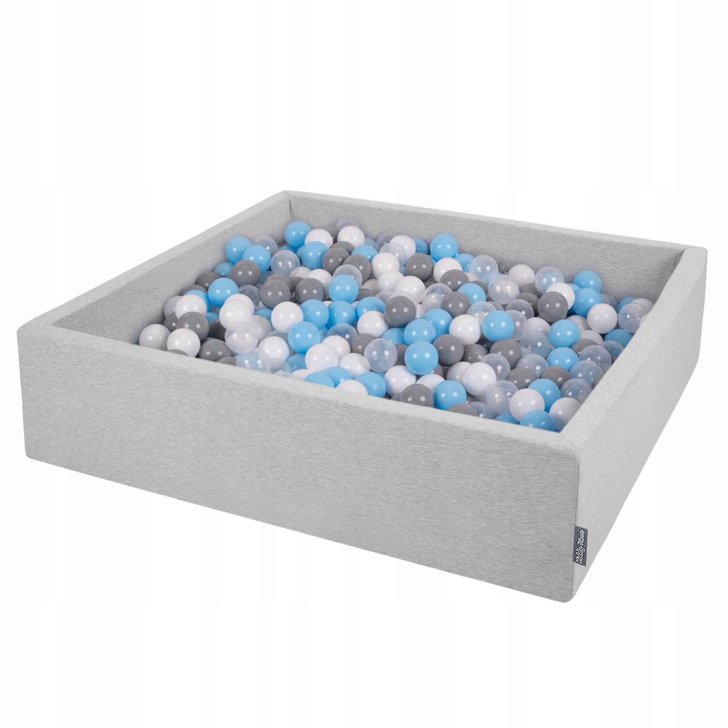 DRY SWIMMING POOL FOR CHILDREN LARGE 120x30 square 200 balls KiddyMoon