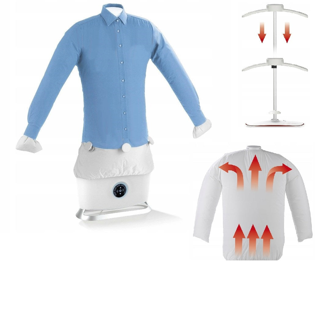 DRYER IRONING MACHINE STEAMER MANNEQUIN FOR IRONING DRYING SHIRTS 1800W