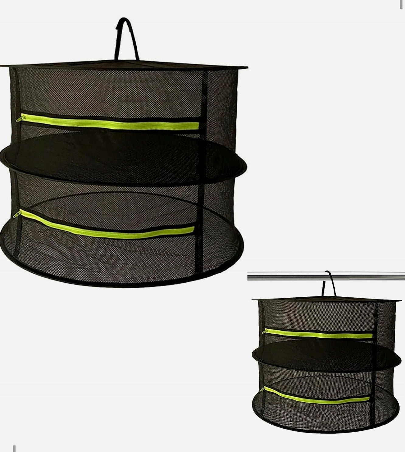 DRYING HERBS 2 LAYERS 61X61X38 HANGING FOLDING