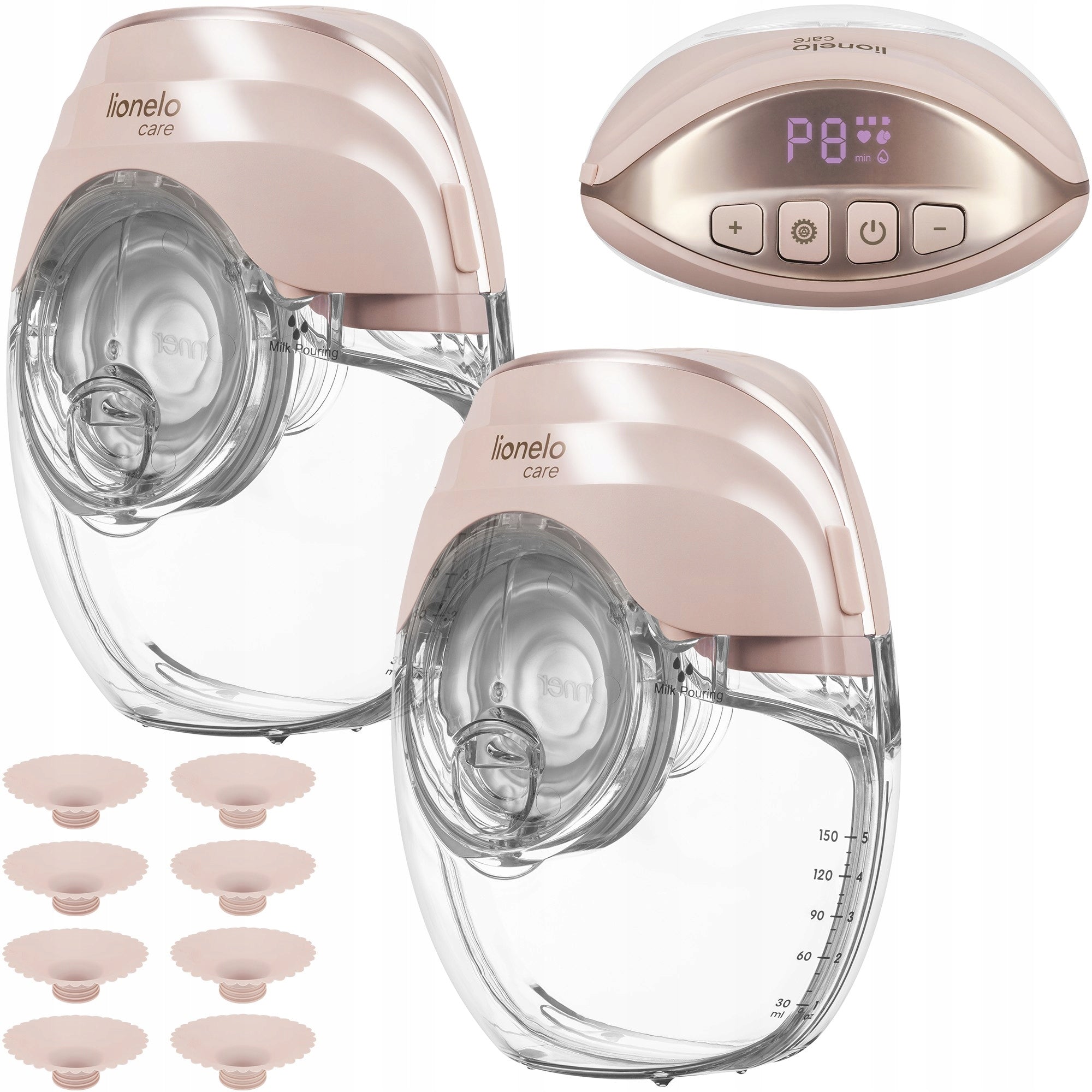 DUAL Breast Pump Electric Wireless Lionelo FIDI FREE SLIM Packaging status original