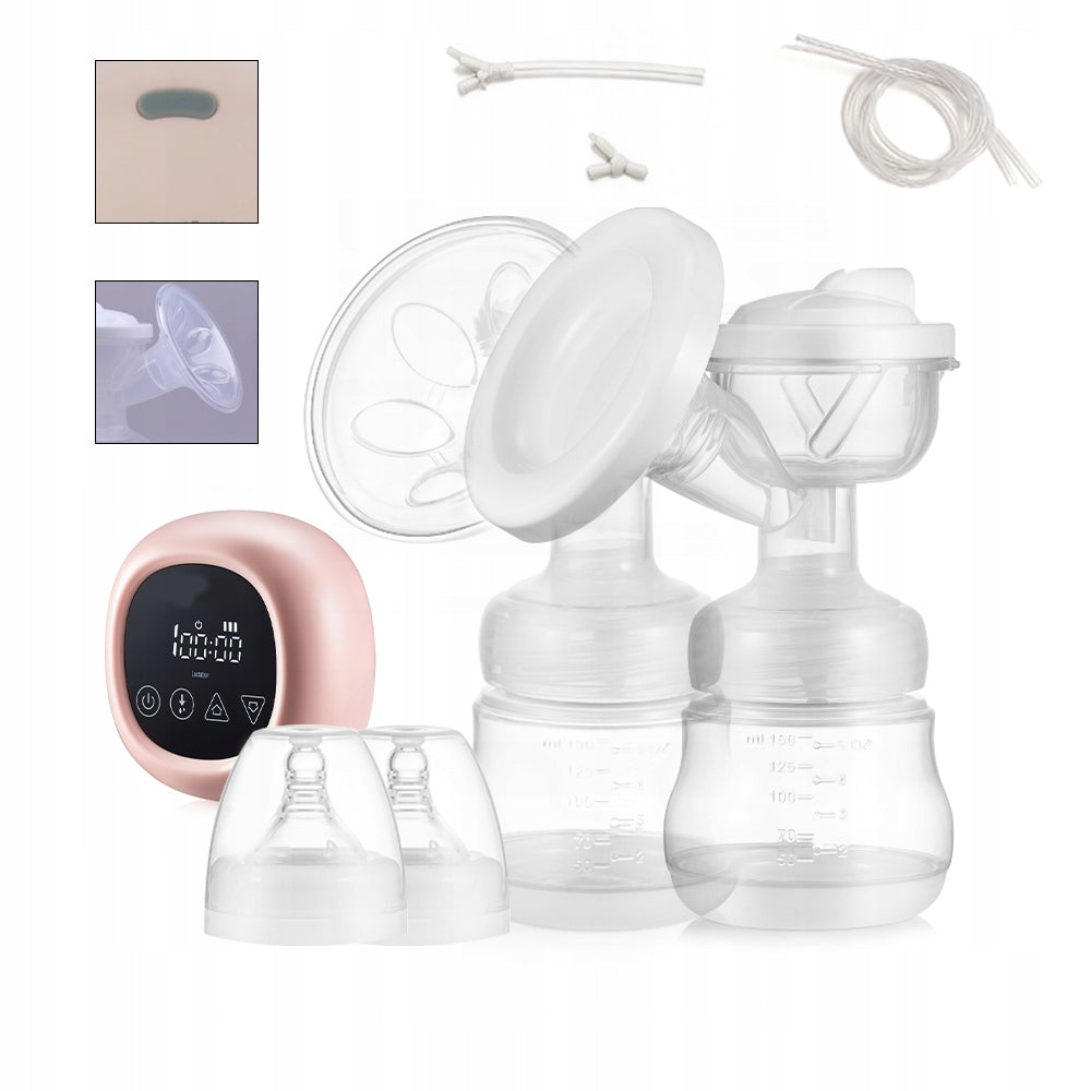 DUAL ELECTRIC PORTABLE BREAST PUMP, WIRELESS, WITH 9 Medical device no