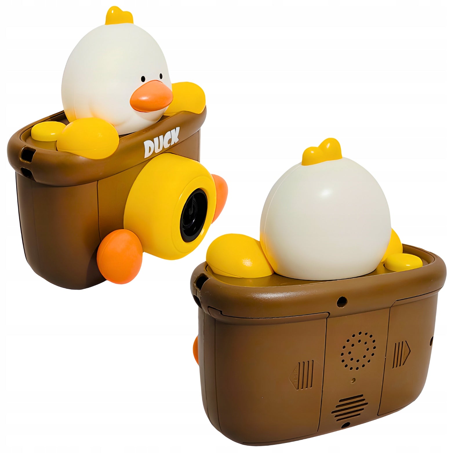 DUCK APPARATUS FOR SOAP BUBBLES FOR CHILDREN GIFT LIQUID Color multicolor