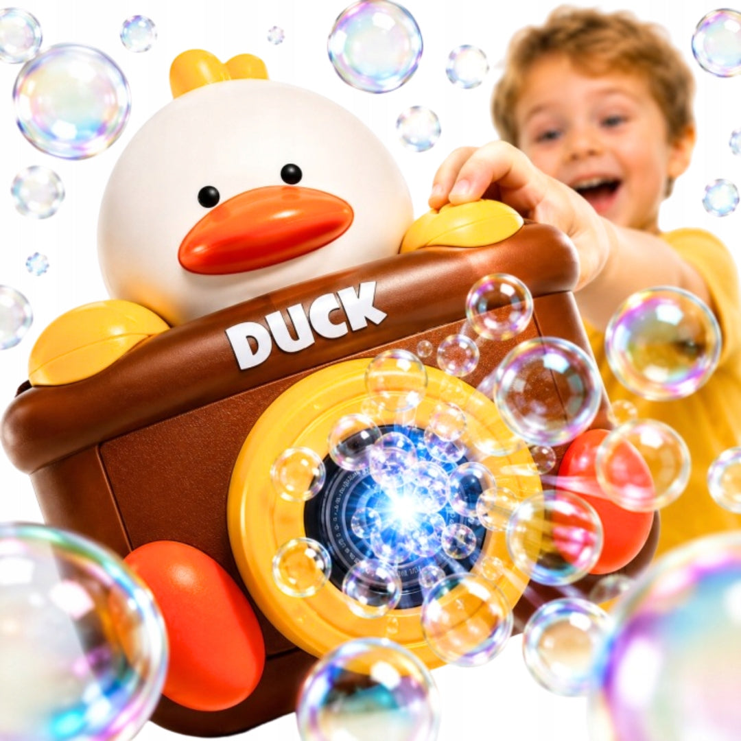DUCK APPARATUS FOR SOAP BUBBLES FOR CHILDREN GIFT LIQUID