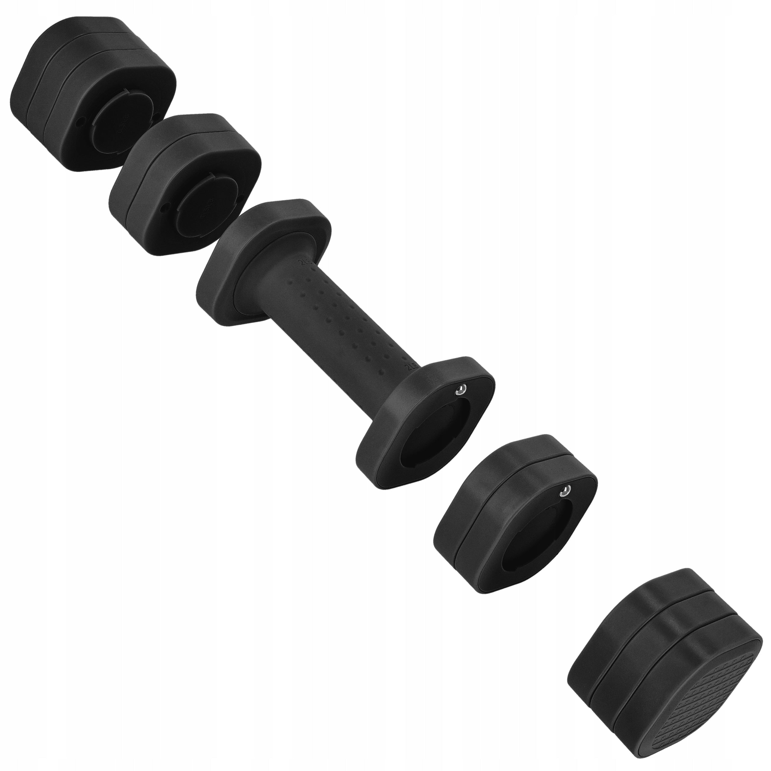 DUMBBELLS WEIGHTS SAVED 4in1 FITNESS EXERCISE SET 2x2,27kg Weight other