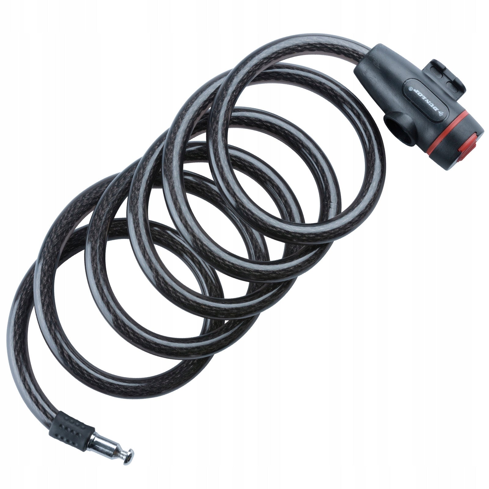 DUNLOP BICYCLE CLASP LOCK CORD 2 KEYS Brand Dunlop