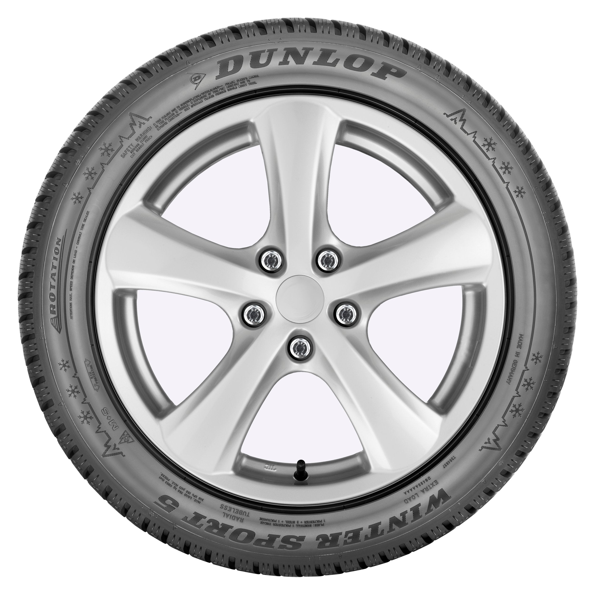 DUNLOP Z255/40 R19 WINTER SPORT 5 100V XL 3PMSF FP DOT2021 Number of tires offered 1 pc.