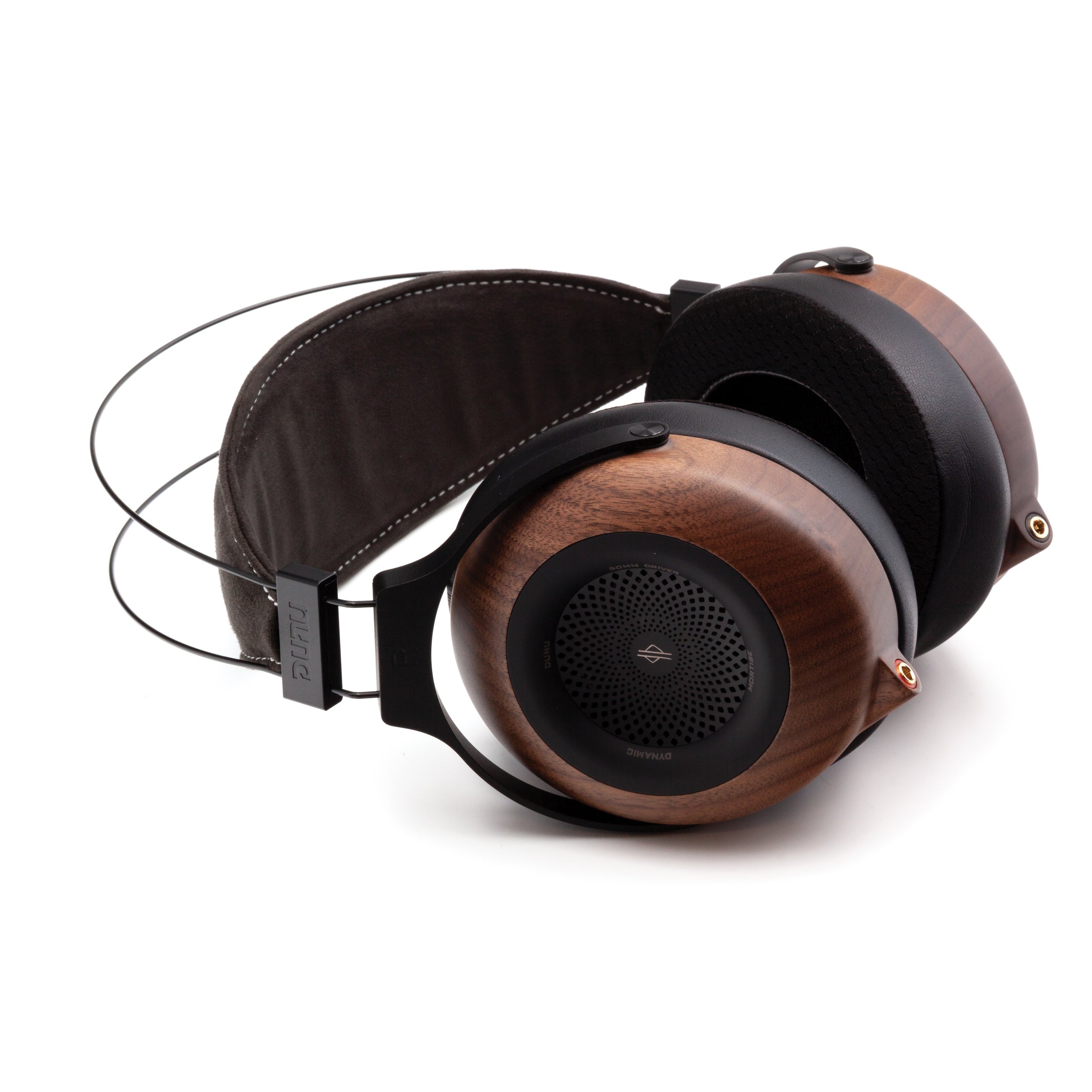 DUNU Mortise | Open Headphones | Walnut Wood Black | Q-Lock 3.5 & 4.4 Packaging status original