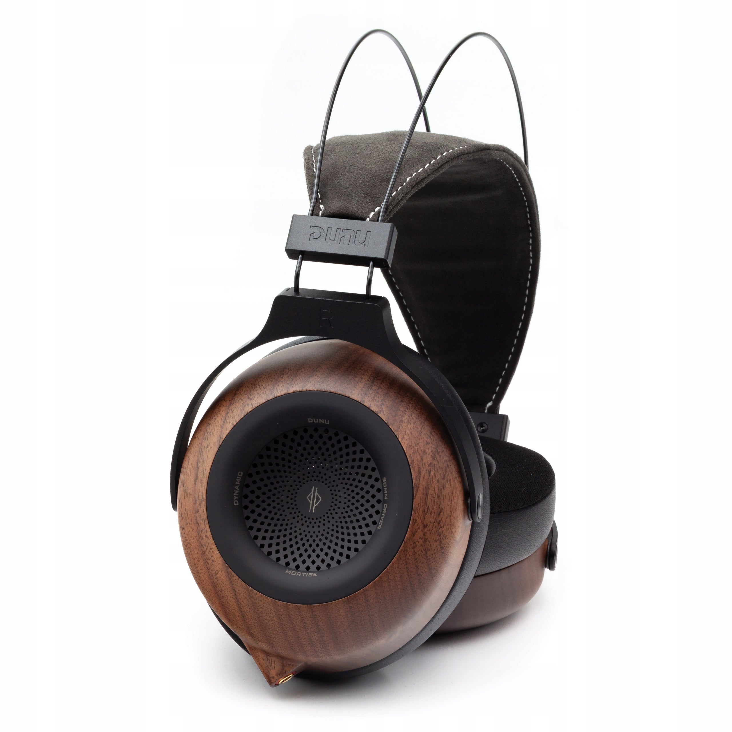 DUNU Mortise | Open Headphones | Walnut Wood Black | Q-Lock 3.5 & 4.4