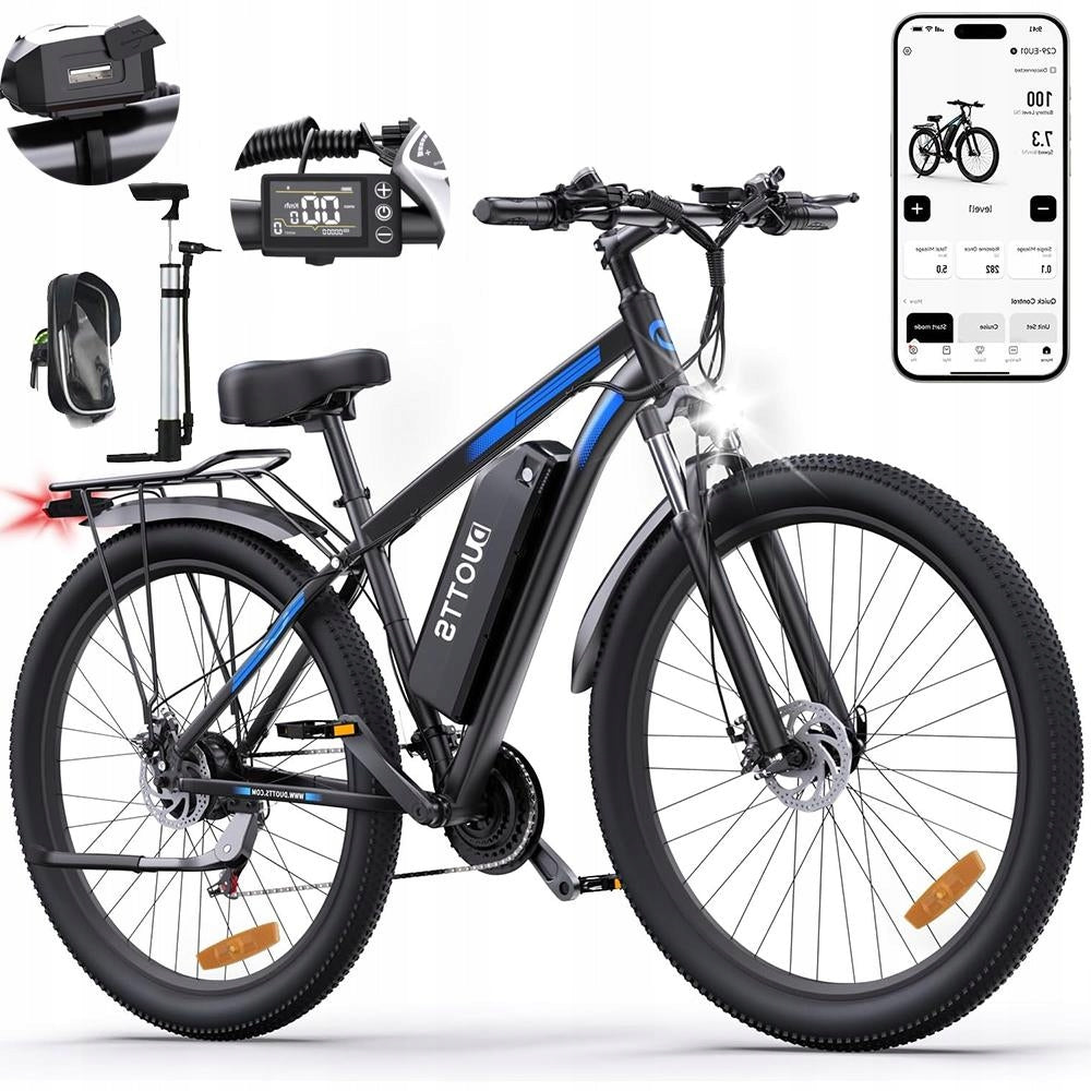 DUOTTS C29 Electric Vehicle 48V 15Ah 1000W 55KM/H 29' Shimano 21-speed