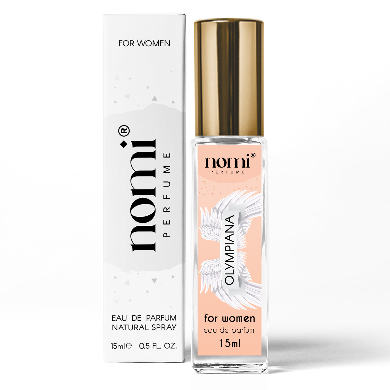 DURABLE FRENCH WOMEN'S PERFUME NOMI PERFUMETKI PERFUME OLYMPIANA 15ml