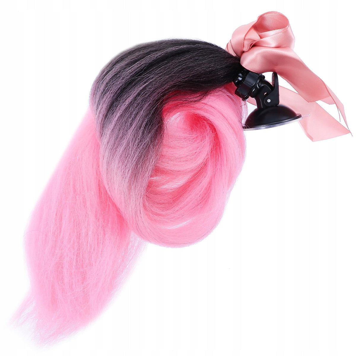 DURABLE HELMET BRAID DECOR BLACK MOTORBIKE HELMET ORNAMENT