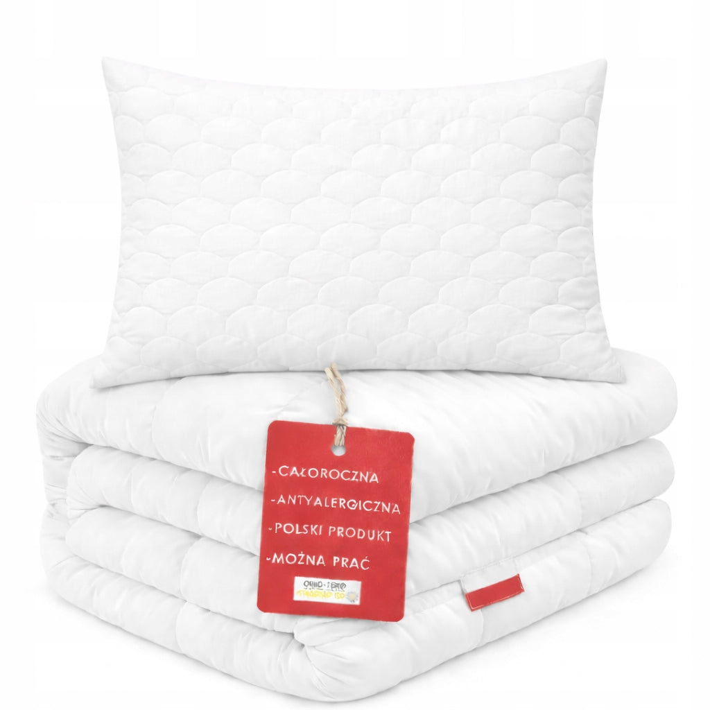 DUVET CUSHION SET 70x80 + 140x200 | year-round, anti-allergic