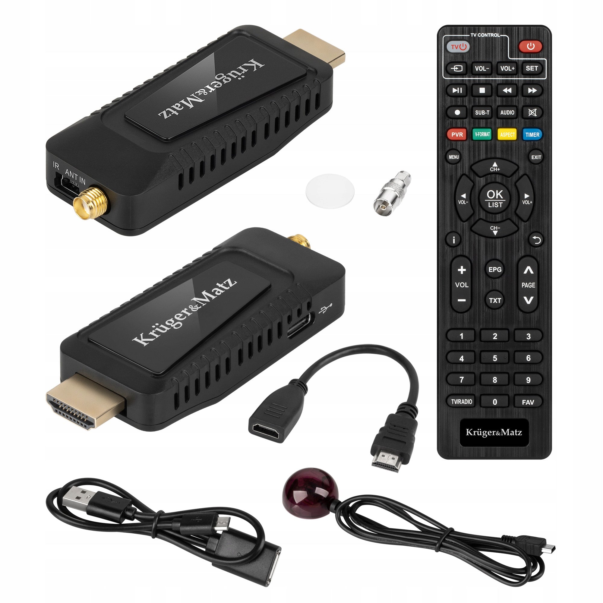 DVB-T2 HEVC H.265 mini to HDMI Kruger&Matz