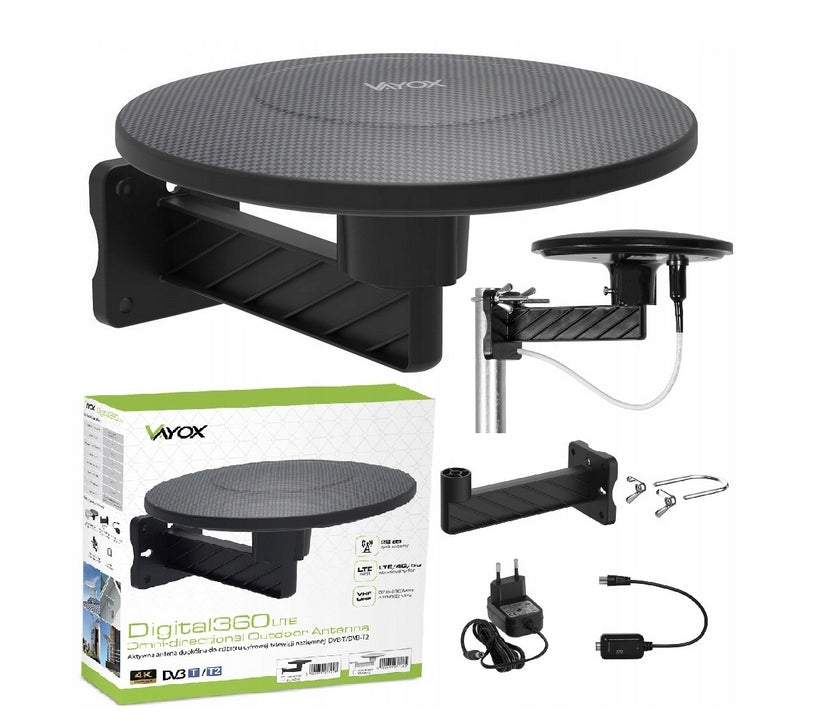 DVBT2 LTE omnidirectional antenna MUX8 Digital360 VA0039