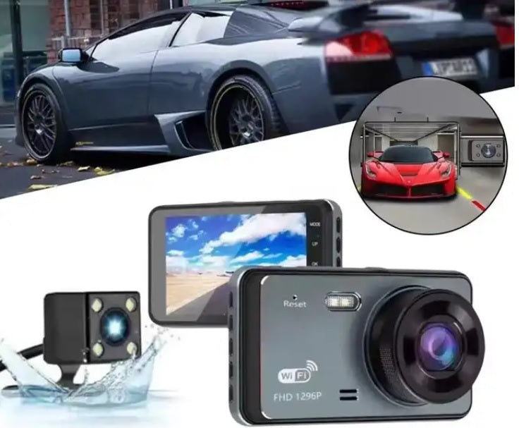 DVR DASH CAM 1296P FHD WIFI 64GB EAN (GTIN) 0761594944230