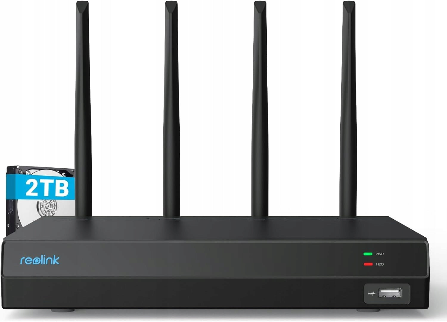 DVR REOLINK WIFI 12-CHANNEL NVS12W WITH 2TB DRIVE