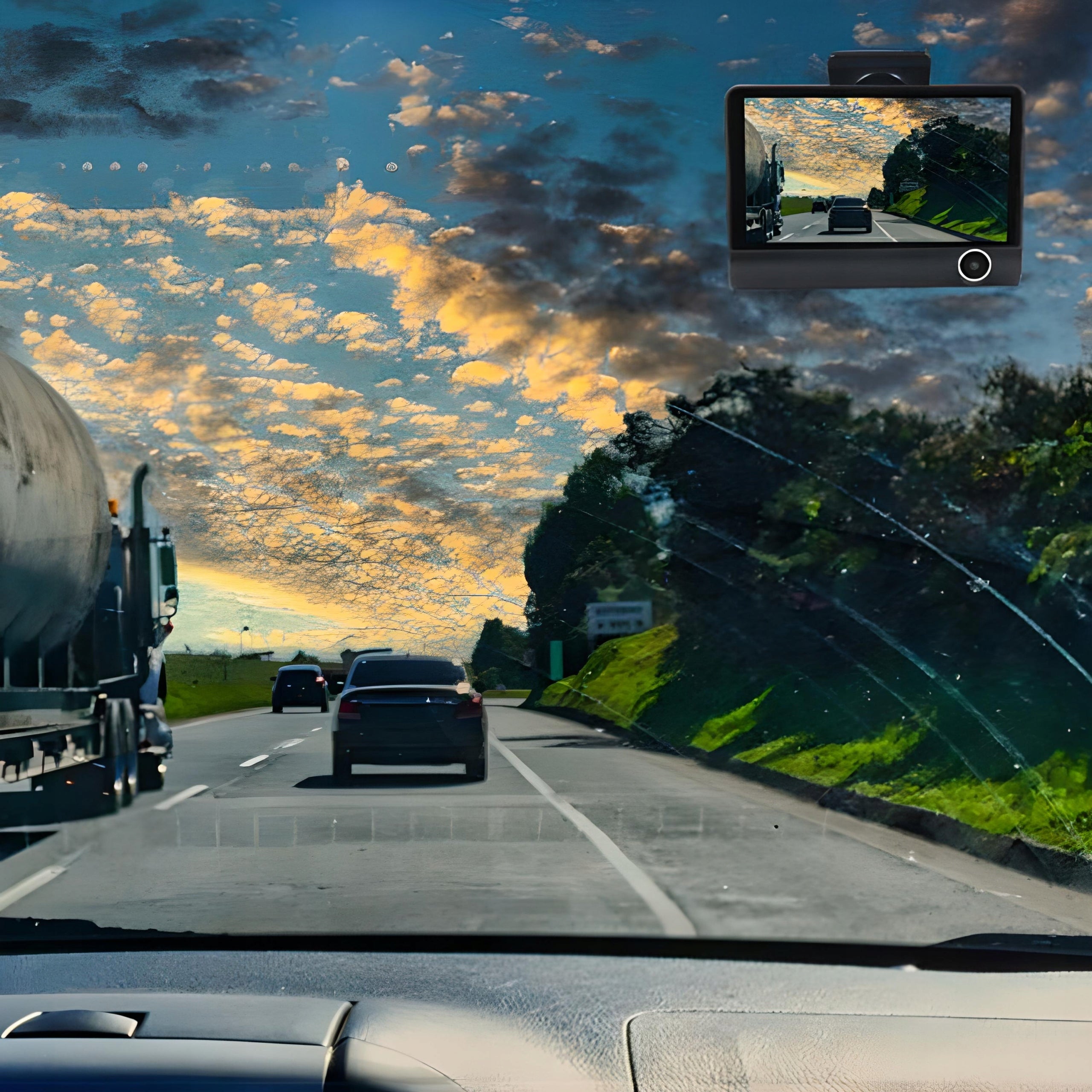 DVR REVERSING CAMERA 3 FULL HD CAMERAS Model 578360409