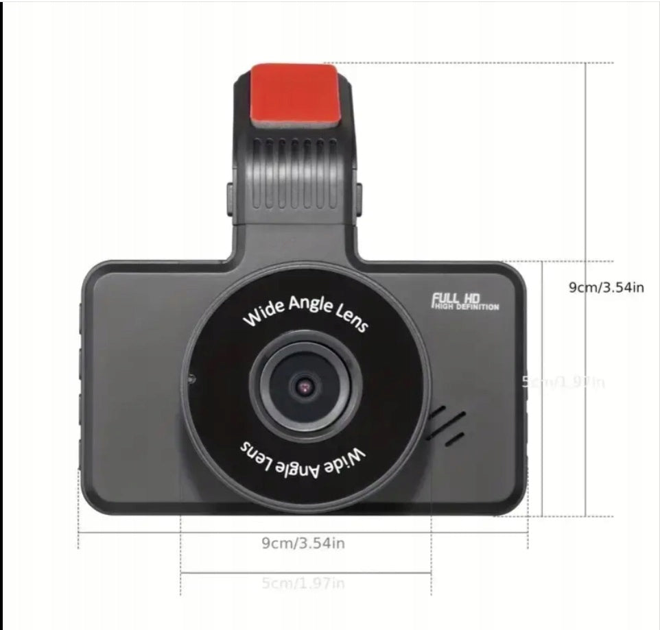 DVR Video Car DVR 1080P 3 INCH WDR Full HD Adjustable .. Manufacturer code 3c_1080p_1