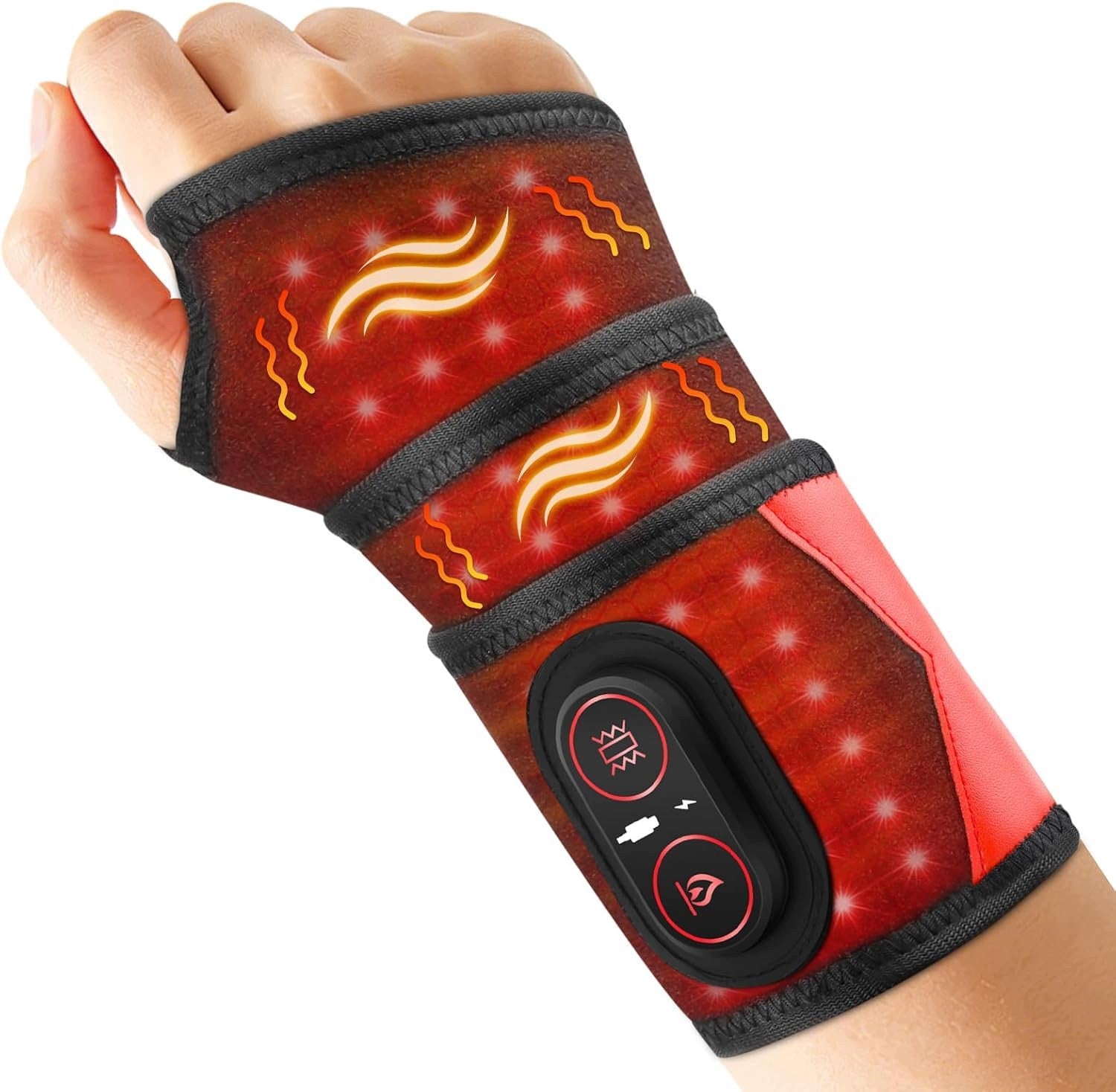 DYMROGE Wireless Wrist Heating Band with Vibration, K1597