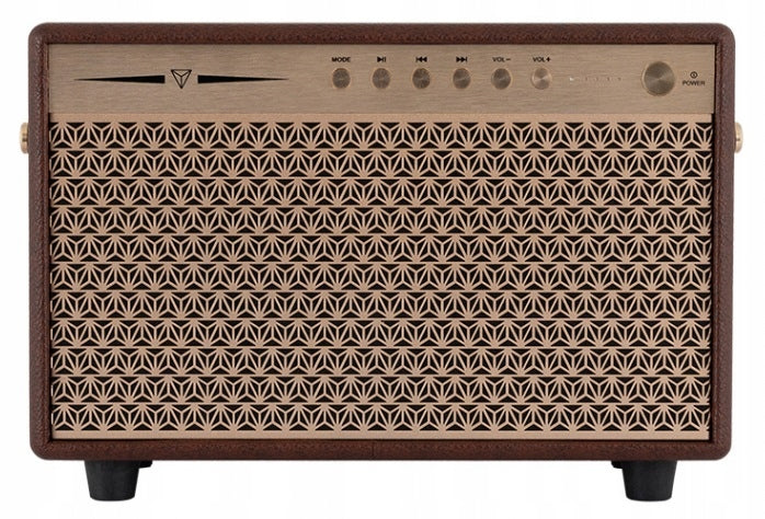 DYNAVOICE CL-14 COFFEE ELEGANT AND STYLISH, ECO-LEATHER, USB BLUETOOTH AUX-IN Brand Dynavoice