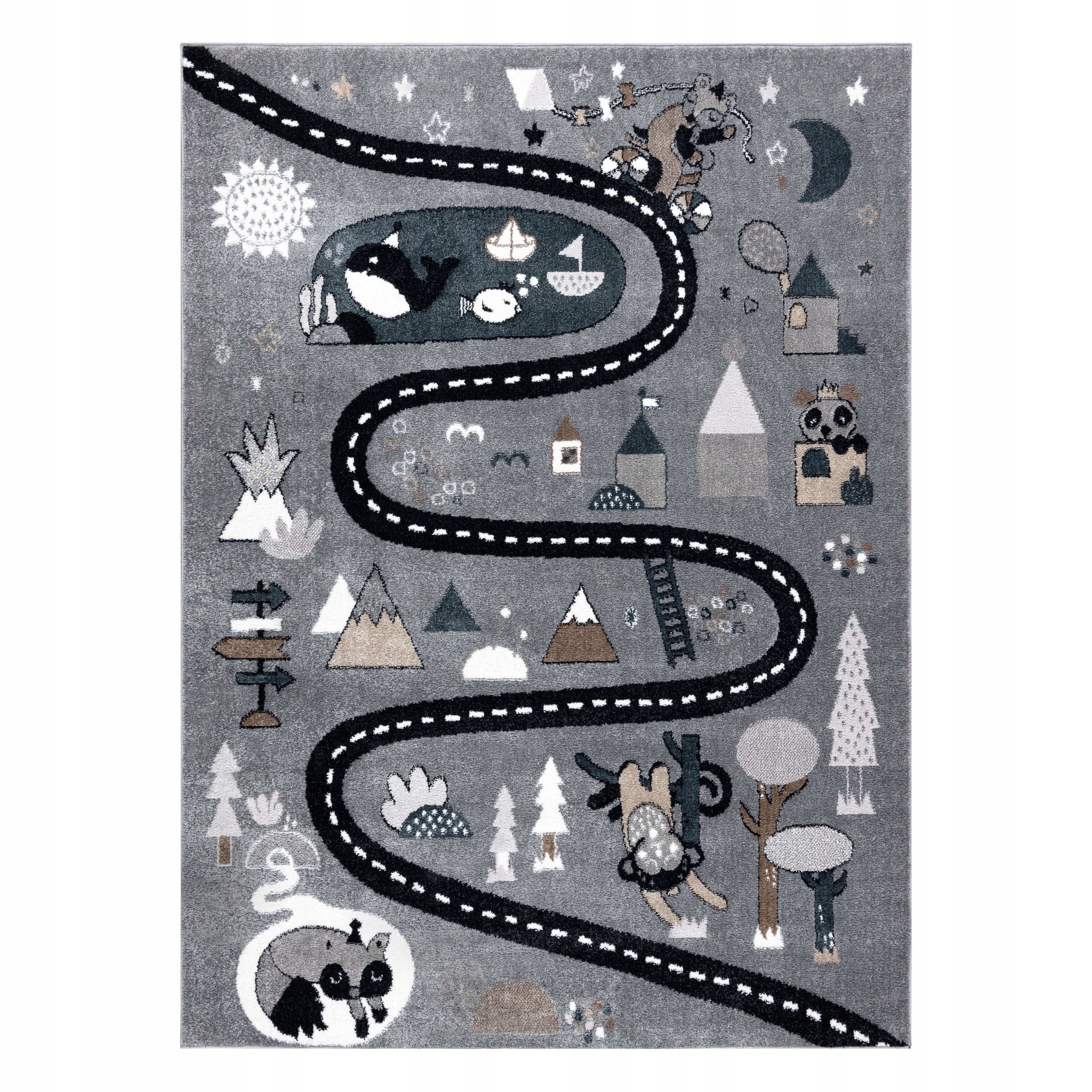 Kinderteppich Fun Route 280x370 cm