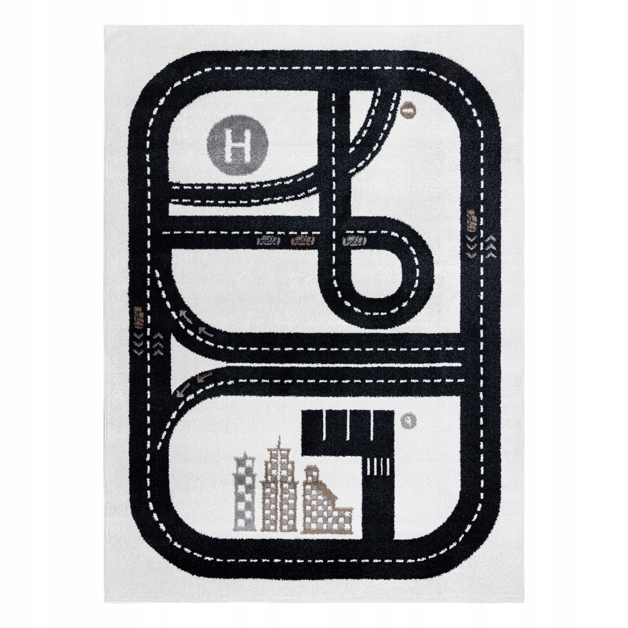 Kinderteppich Fun Track 140x190 cm