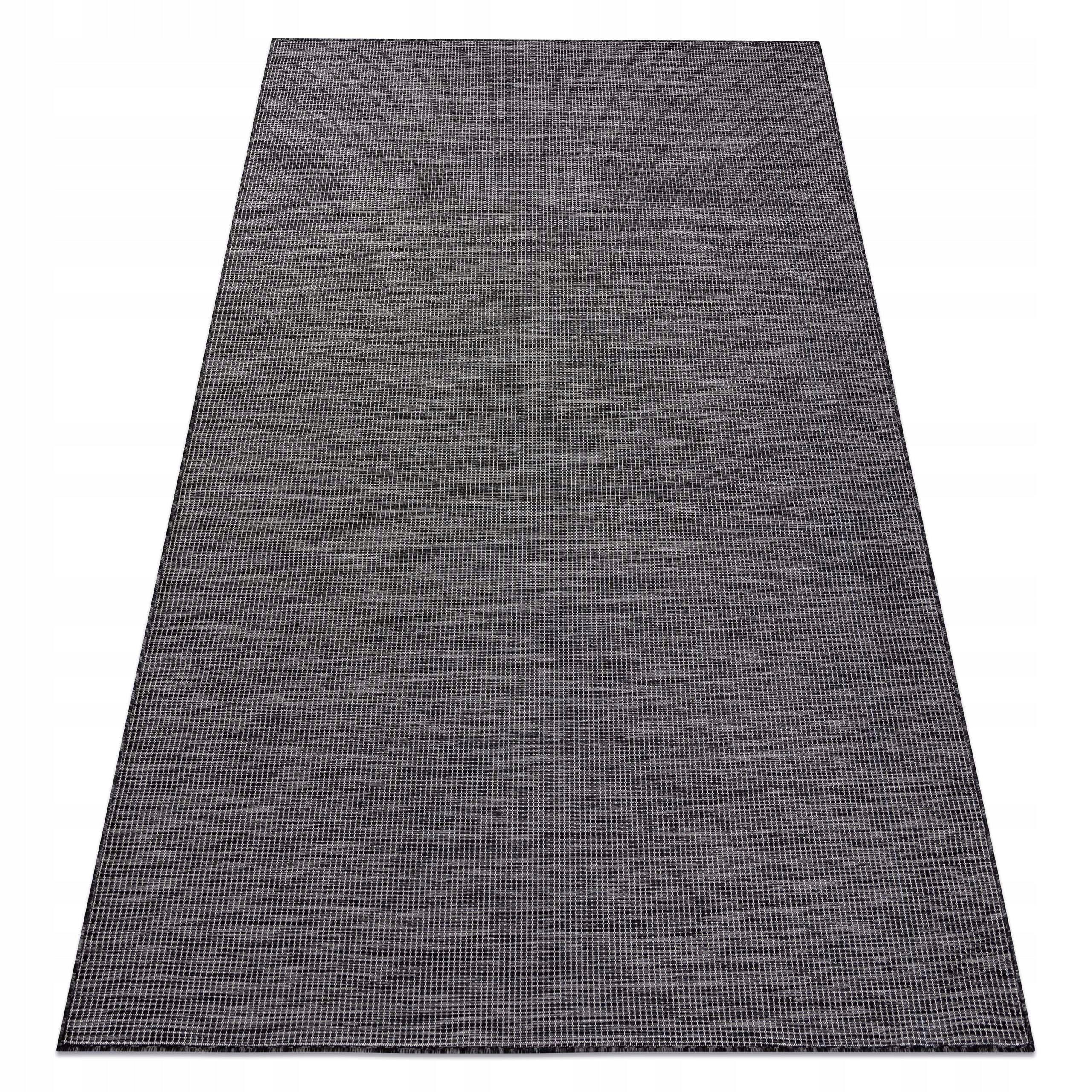 Teppich Sisalschnur flach PATIO 2778 schwarz/beige