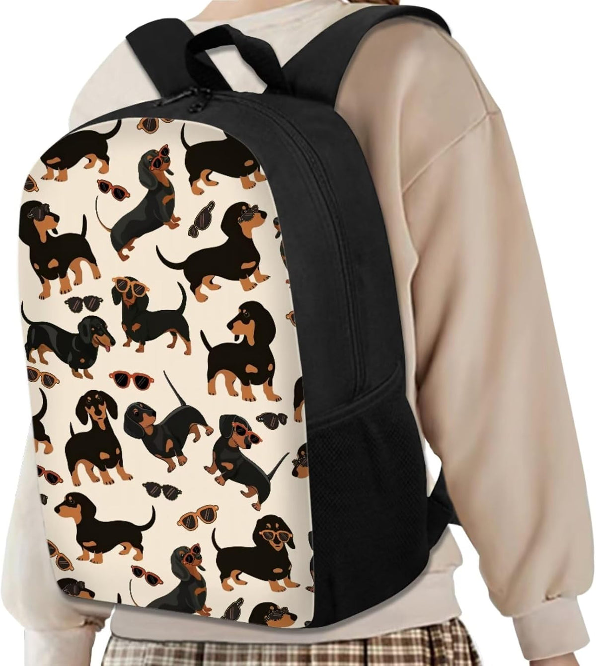 Dachshund Kids School Backpack for Girls Preschool Kindergarten Elementary Manufacturer code Dachshund Kids School Backpack