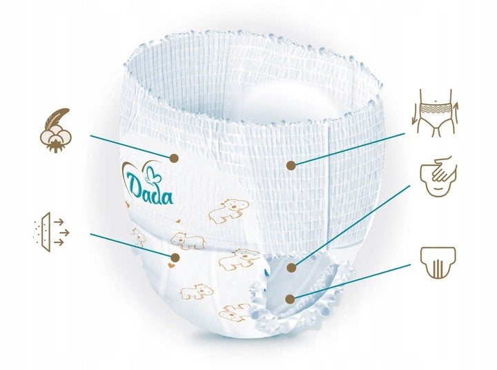 Dada Extra Care Pants Size 6 (16+ kg) - 128 Count Brand Dada