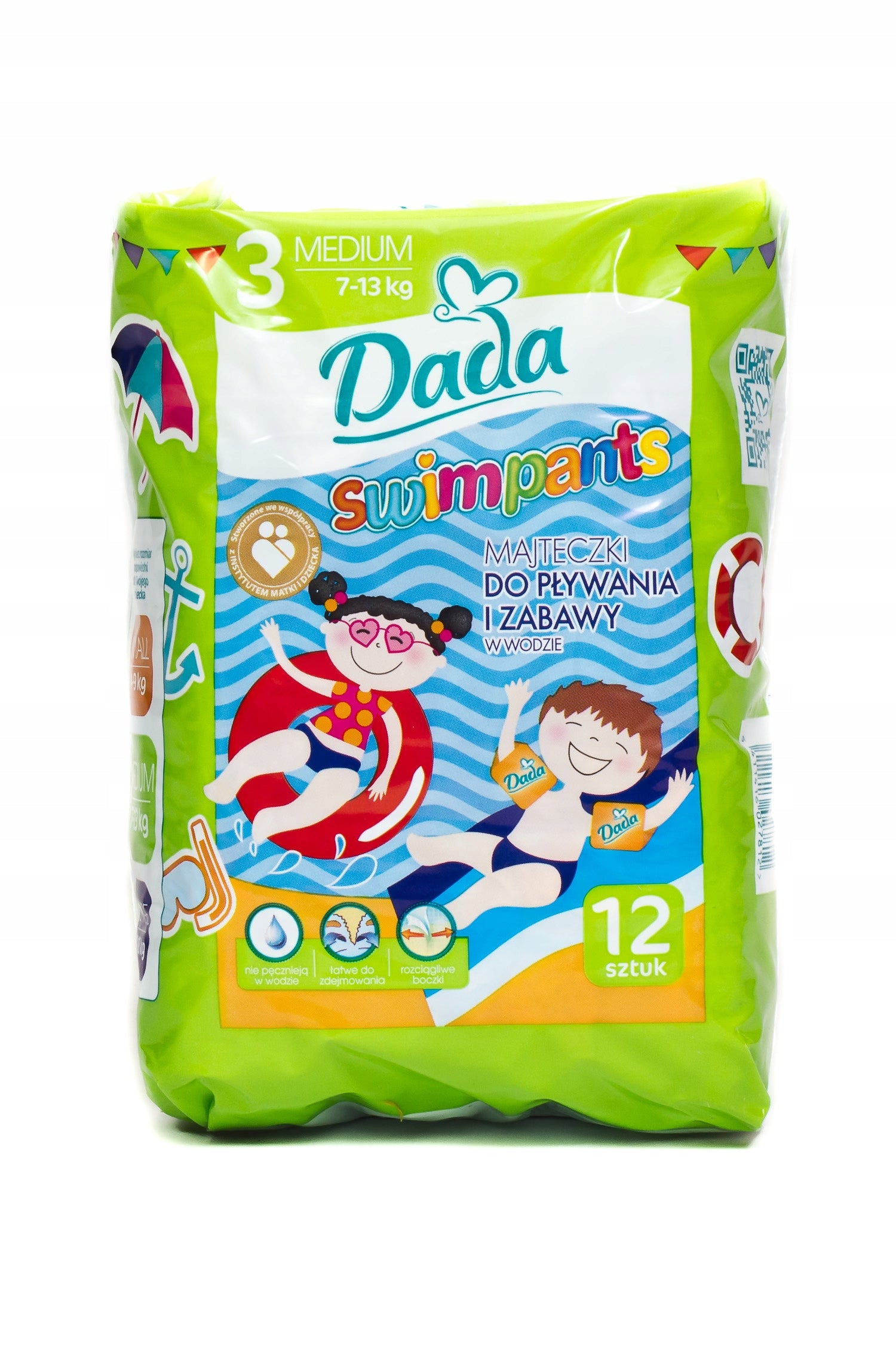 Dada pleny do vody vel.3, 7-13 kg 12 ks