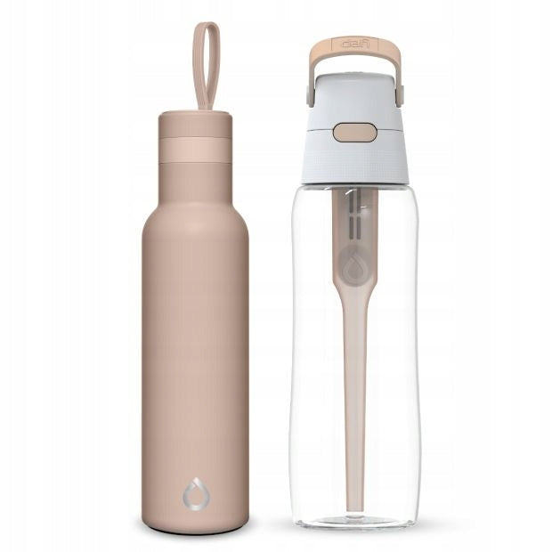 Dafi Easy 0,49l Thermal Bottle + Solid 0,7l Filter Bottle with 1 Filter