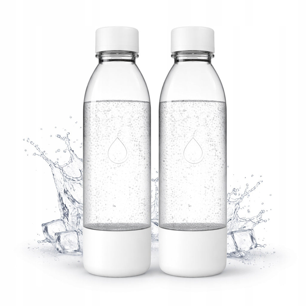 Dafi PushAir bottle for saturator 2x 0,7 L WHITE
