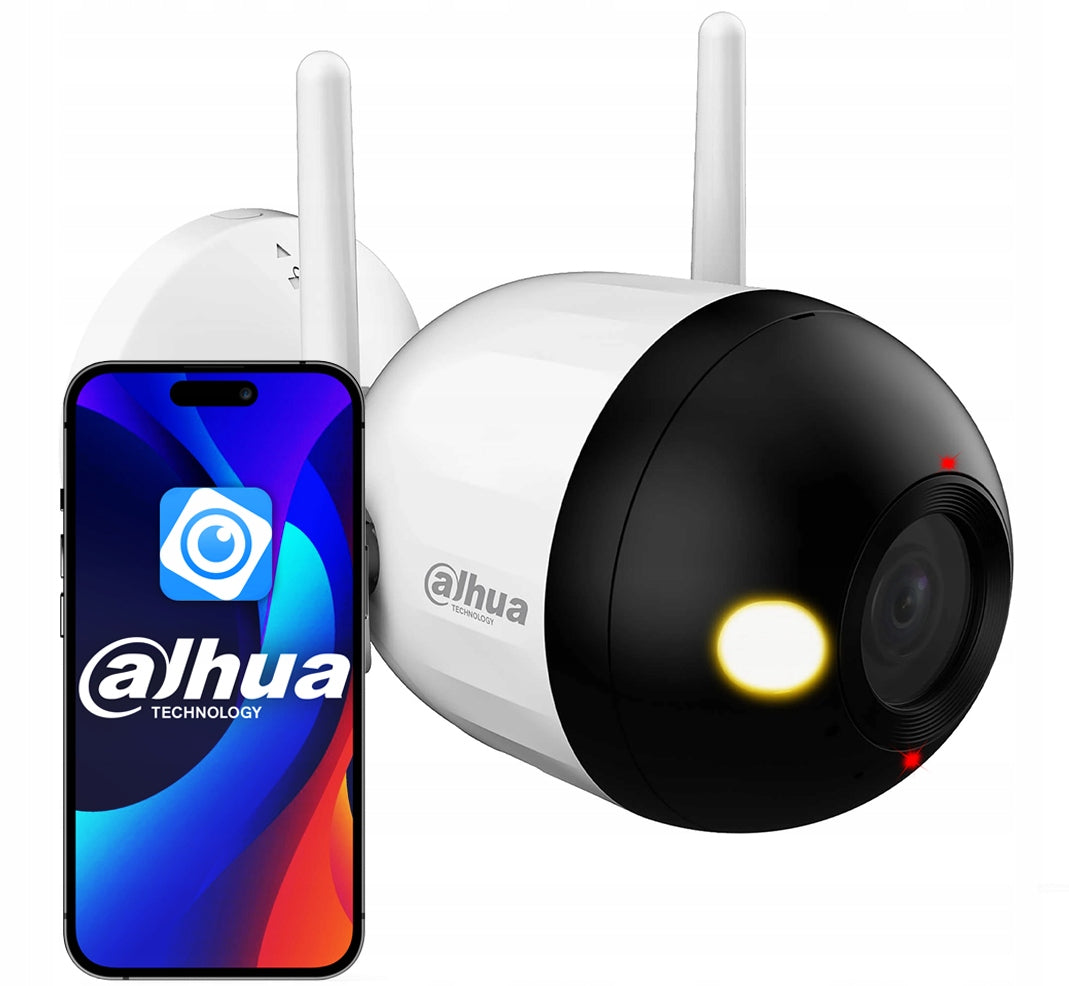 Dahua Outdoor 4MPx F4C-PV 2.8mm Active Audio Deterrence Camera Packaging status original