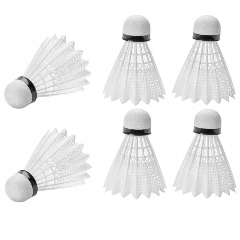 Darts Adar Set of 6 White Badminton