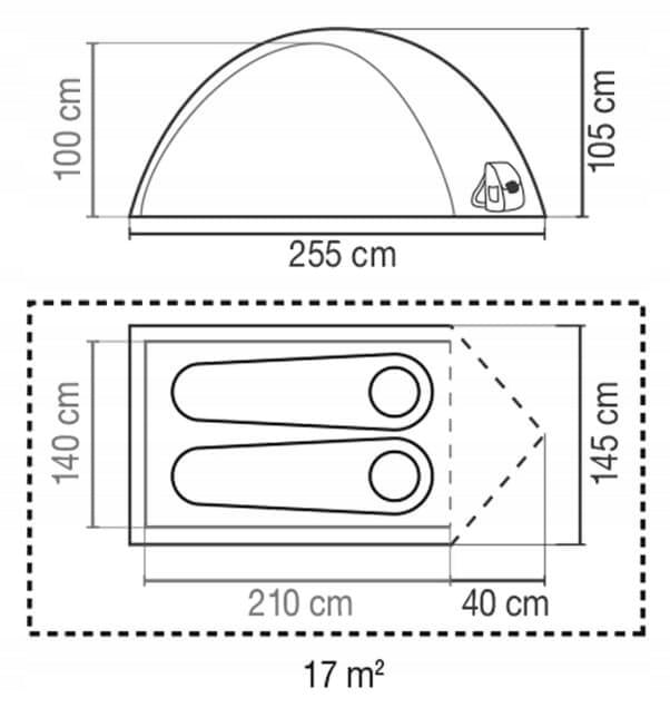 Darwin 2 BlackOut Coleman Hiking Tent Manufacturer code Coleman