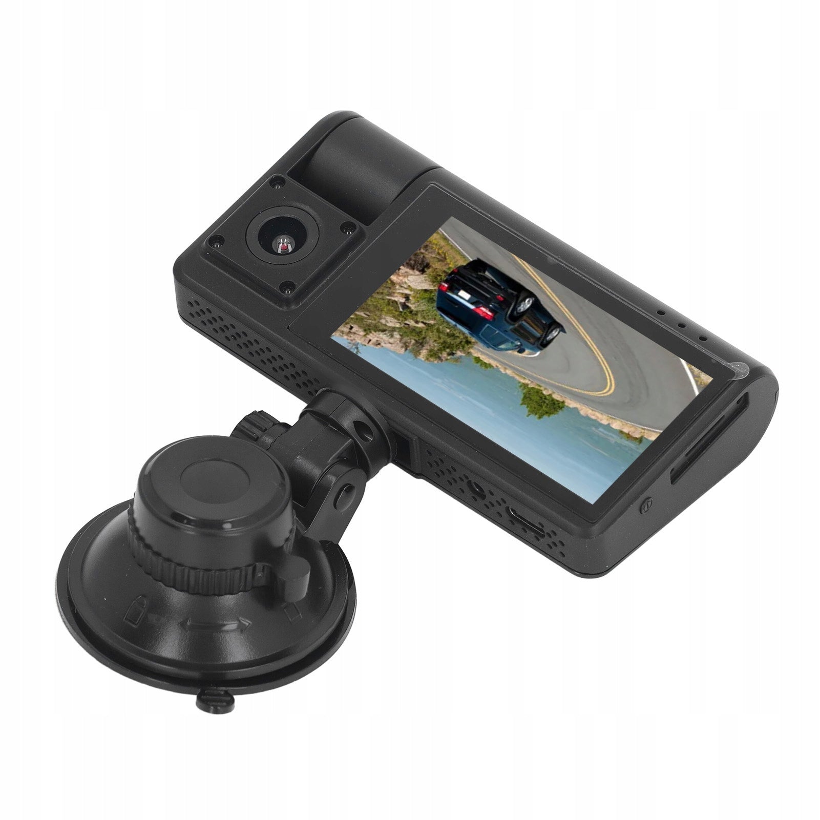 Dashboard Camera For Car With Triple Lens OW