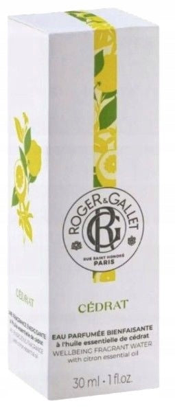 Data, Roger&Gallet, Well-Being Scented Water, Cedrat