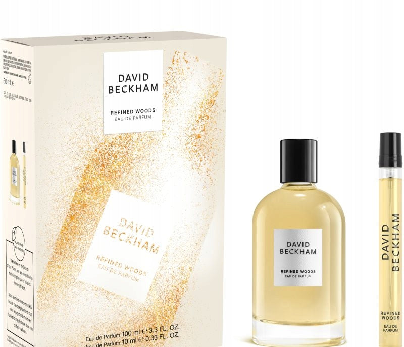 David Beckham Refined Woods 100ml + 10ml EDP * GIFT SET 2 perfumes