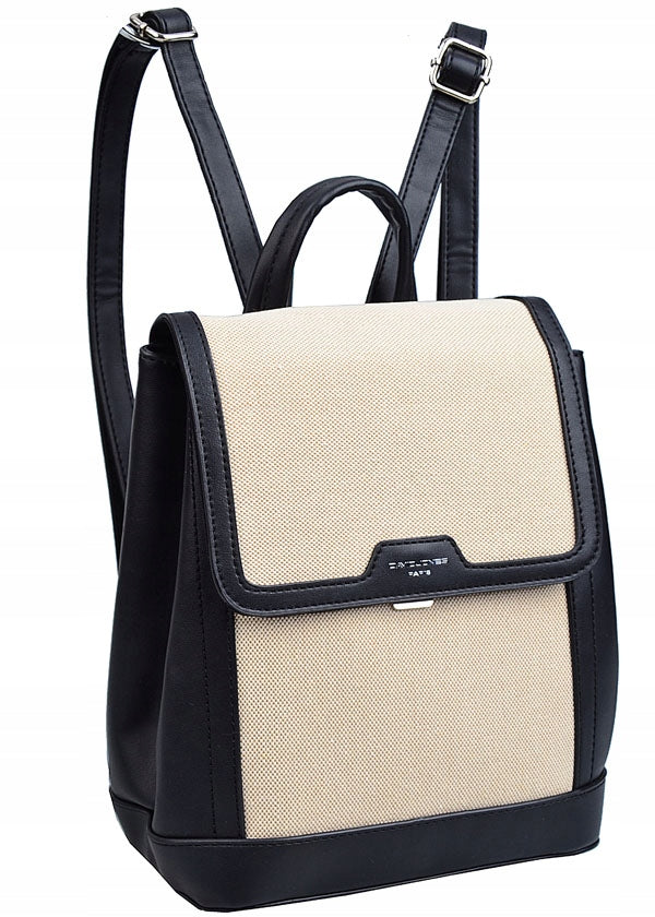 David Jones Backpack Women's urban backpack BOHO suspenders