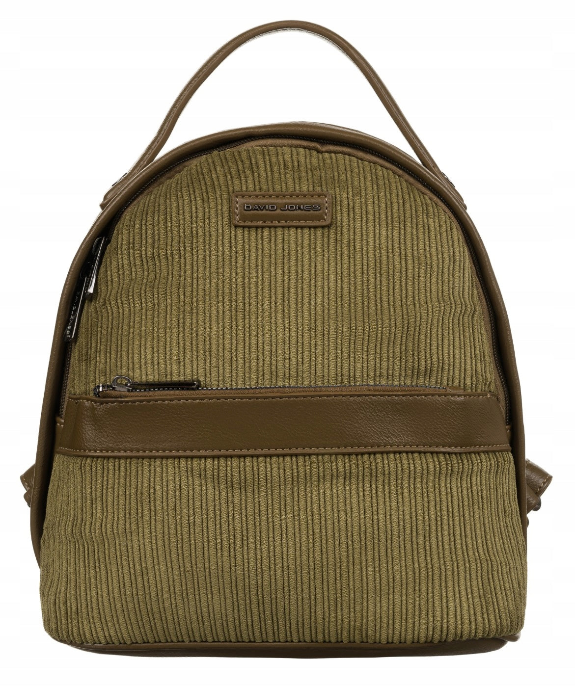David Jones fashionable women's backpack roomy eco zipper Packaging status original