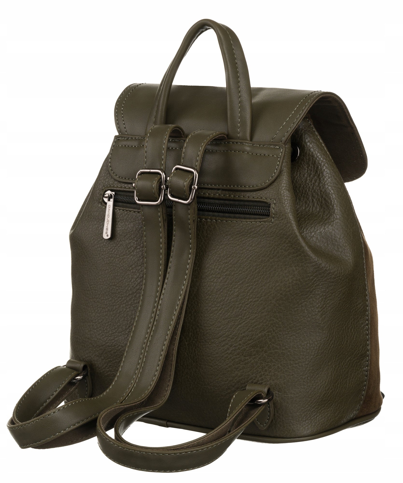 David Jones women's quilted backpack elegant small eco leather Brand David Jones