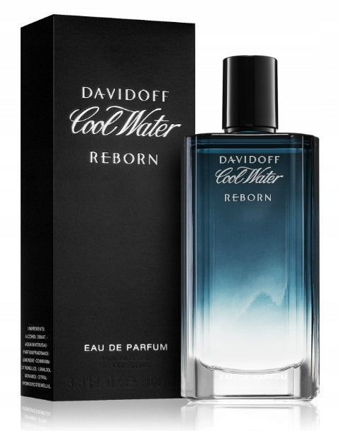 Davidoff Cool Water Reborn Eau de Parfum for Men, 100ml, in Foil