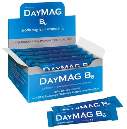 DayMag B6 Magnesium and vitamin B6 20 sachets