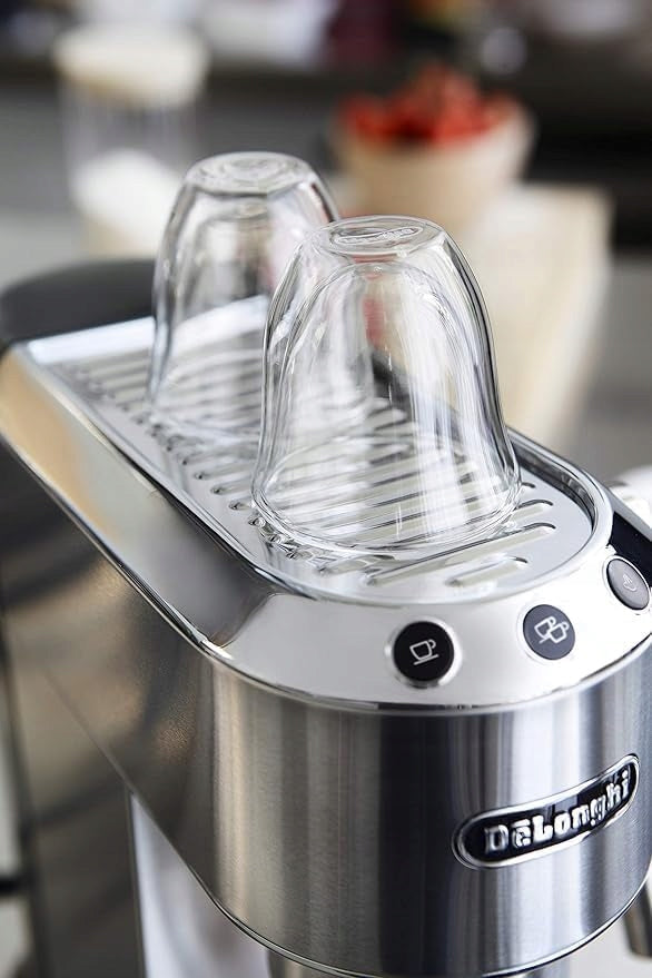 De'Longhi Dedica Style Coffee Maker, Silver, 1350W 220V Brand De'Longhi