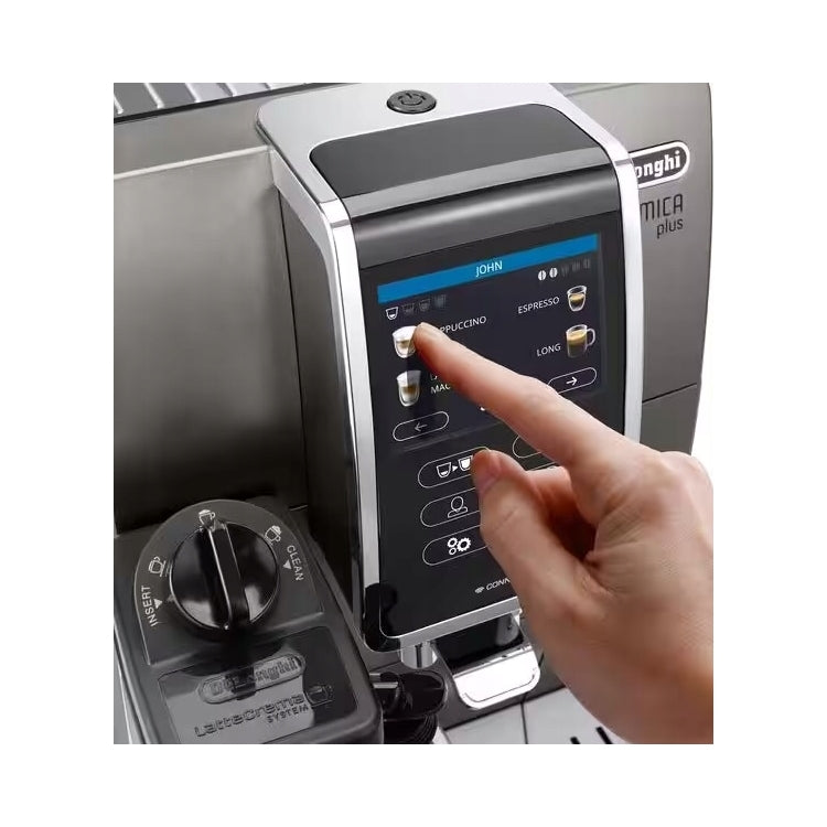 De'Longhi Dynamica Plus Automatic Coffee Maker ECAM372.95.TB