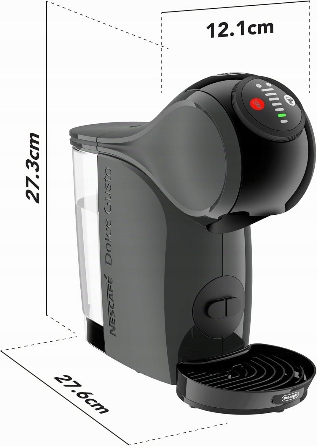 De'Longhi Genio S EDG226.A 1600W 0.8L capsules N Brand De'Longhi