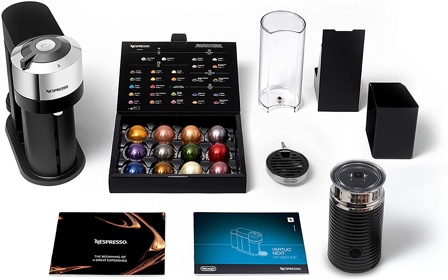 De'Longhi Nespresso Vertuo Next Deluxe Env 120.CAE with milk frother Brand De'Longhi