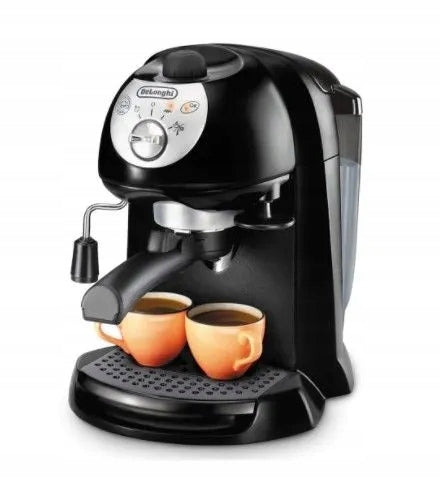 De'Longhi pressurized coffee ESPRESSO MACHINE with a frother, easy to use